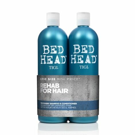 Tigi BedHead Urban AntiDotes Recovery Tweens,  Intensīvi mitrinošs un atjaunojošs. Balzams un šampūns, 750+750ml.